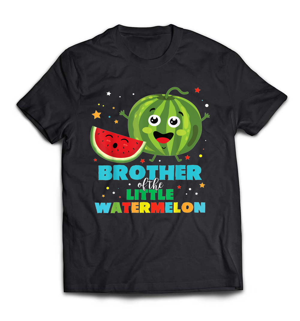 “Brother of the Little Watermelon” T-Shirt – A Fun Summer Tee for Big Brothers